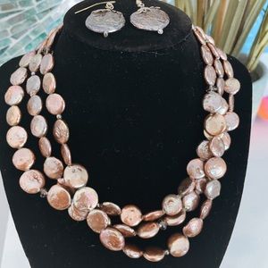 Silpada Necklace & Earrings